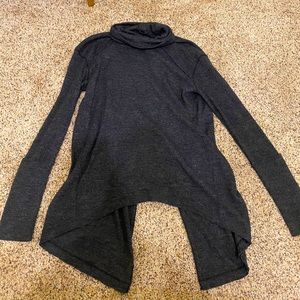 Free People gray turtleneck sweater